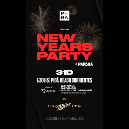 La Fiesta del Año - 31 de Diciembre