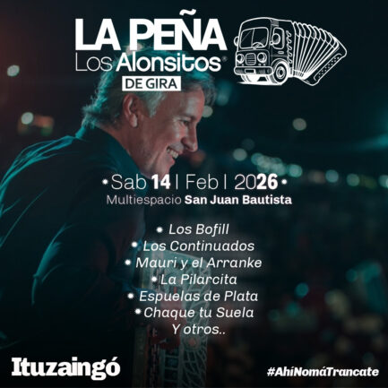 La Peña de Gira - Sábado 14 de Febrero